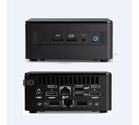 NUC 13 Pro NUC13ANHi70L Dual LAN Mini PC Desktop Computer/HTPC Intel Core i7-1360P, Iris X Graphics, Thunderbolt4, WiFi 6E, Bluetooth 5.3, design compatto (8G RAM + SSD 256G)