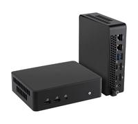 NUC 16 Pro Mini PC: NUC16GDKU7 Intel Core Ultra 7 356H, Intel Arc Graphics, Dual M.2 PCIe SSD, Quad 4K, Dual 2.5G LAN, Wi-Fi 7, Nero, per Business & Content Creation (sistema Barebone)