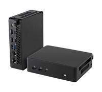 NUC16 PRO AI Mini PC Intel Core Ultra7 356H, Intel Arc Graphics, Dual M.2 PCIe SSD, Dual 2.5G LAN, Blutooth 6, Wi-Fi 7, nero, per aziende e creazione di contenuti (32G RAM 1T SSD)