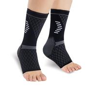 NuCamper Cavigliera Ortopedica per Distorsione, Cavigliera Sportiva, Tutore Caviglia, Supporto e Compressione Caviglia per Tendinite Di Achille, Danni ai Legamenti, Fascite Plantare, Uomo e Donna