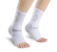 NuCamper Cavigliera Ortopedica per Distorsione, Cavigliera Sportiva, Tutore Caviglia, Supporto e Compressione Caviglia per Tendinite Di Achille, Danni ai Legamenti, Fascite Plantare, Uomo e Donna