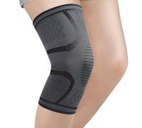 NuCamper Ginocchiera Ortopedica,Tutore Fascia Ginocchio Antiscivolo di Compressione per Uomo e Donna, Supporto Ginocchiera Sportiva per Artrite, Dolore alle Articolazioni, Lesioni dei Legamenti, Corsa