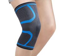 NuCamper Ginocchiera Ortopedica,Tutore Fascia Ginocchio Antiscivolo di Compressione per Uomo e Donna, Supporto Ginocchiera Sportiva per Artrite, Dolore alle Articolazioni, Lesioni dei Legamenti, Corsa