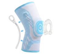 NuCamper Tutore Ginocchio con Stabilizzatori Laterali e Cuscinetti in Gel per Rotula, Sportiva Supporto, Ginocchiera Ortopedica, Fascia a Compressione per Lesioni al Menisco Artrite Corsa Uomo Donna