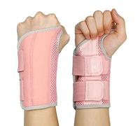 NuCamper Tutore per Polso Tunnel Carpale Mano Destra Sinistra per Uomini Donne, Polso Notturno Supporto per Sonno Stecche Stabilizzatore del Braccio con Manicotto di Compressione Cinghie Regolabili