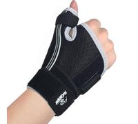 NuCamper Tutore Pollice Destro Sinistro, Regolabile Tutore Polso Supporto Protezione, Supporto Stabilizzante per De Quervain, Tendinite, Pollice e Polso, Tunnel Carpale Pollice, Artrite, Rizoartrosi
