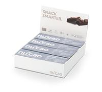 nucao - Nocciola - Barrette-Superfood Innovativa con Semi di Canapa & Cacao Crudo - Low Carb - Vegano - Bio - Clean Eating - Paleo - Confezione da 8 - Made in Germany