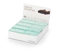 nucao - Noce di Cocco Cannella - Barrette-Superfood Innovativa con Semi di Canapa & Cacao Crudo - Low Carb - Vegano - Bio - Clean Eating - Paleo - Confezione da 8 - Made in Germany