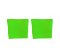 Nucelit 1 paio di fasce per parastinchi da calcio, in silicone, con pratico cuscinetto per calcio, corsa, ciclismo, sport