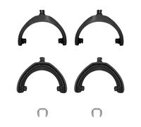 Nucelit 1 paio di ricambio fascia cerniera staffa per cuffie WHCH520 Durata Rotazione Joint staffa auricolare braccio girare parentesi giunto di ricambio L+R