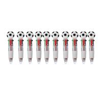 Nucelit 10/20/30Pcs 4-Color Cartoon Sport Ball Design Penna a sfera Set Classroom Premio per gli studenti uso Multi colore Marker