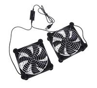 Nucelit 120mm 5V USB, 1500RPM grande ventola di raffreddamento per computer router e altri dispositivi elettronici ventilatore con cuscinetto a sfera