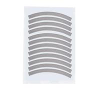 Nucelit 12Pcs Bambini Equilibri Bike Adesivi di Avvertimento Accessori Riflettente Pneumatico Sticker Kid Balances Sticker Riflettore Adesivi