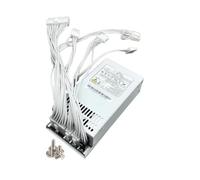 Nucelit Alimentatore compatto 1U da 270 W, 300 W, 400 W, raffreddamento attivo, desktop modulare completo per piccole postazioni di lavoro per computer con case in metallo