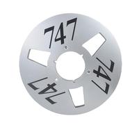 Nucelit Analogico 10,5 x 1 / 4 "alluminio nastro bobina NabHub Open Reel Take Up to Tape Hub Accessorio Alluminio Take Up
