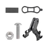 Nucelit Biciclette Torcia Luce Del Supporto Della Torcia Della Bici Supporto Della Lampada Del Morsetto Del Supporto Clip