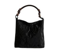 Nucelit Borsa a tracolla cinese con perline elegante borsa a tracolla comoda e pratica per l'uso quotidiano Borsa tradizionale della cultura, Nero