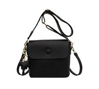 Nucelit Borsa a tracolla colorata per le donne Borsa a tracolla semplice Secchio Moda Piccola Piazza Signore PU Messenger Donna Colore Crossbody Borsa a tracolla in pelle PU Borsa a tracolla Messenger