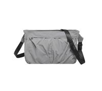 Nucelit Borsa a tracolla in nylon alla moda con tasca interna, borsa a tracolla, borsa a tracolla per lavoro o casual per tutti i giorni in città, grigio