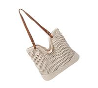 Nucelit Borsa in cotone sotto le ascelle borsa spaziosa e confortevole borsa a tracolla per vacanze o uso quotidiano shopping alla moda, Multicolore, Small