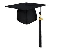 Nucelit Cappelli di laurea a maglia traspiranti con nappe per bambini cappello comodo laureato per eventi scolastici e berretti scolastici