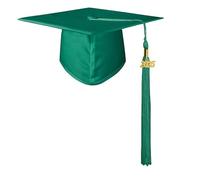 Nucelit Cappelli di laurea a maglia traspiranti con nappe per bambini cappello comodo laureato per eventi scolastici e berretti scolastici