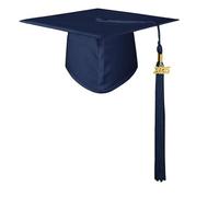 Nucelit Cappelli di laurea a maglia traspiranti con nappe per bambini cappello comodo laureato per eventi scolastici e berretti scolastici
