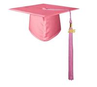 Nucelit Cappelli di laurea a maglia traspiranti con nappe per bambini cappello comodo laureato per eventi scolastici e berretti scolastici
