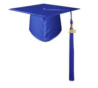 Nucelit Cappelli di laurea a maglia traspiranti con nappe per bambini cappello comodo laureato per eventi scolastici e berretti scolastici