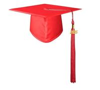 Nucelit Cappelli di laurea a maglia traspiranti con nappe per bambini cappello comodo laureato per eventi scolastici e berretti scolastici