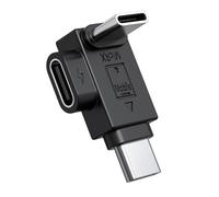 Nucelit Convertitore USB C universale di tipo C Link consente il trasferimento dei dati e l'alimentazione efficiente tra i dispositivi Processore USB Ricarica intelligente
