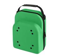 Nucelit Custodia rigida per cappellini da baseball, con maniglia per il trasporto, per viaggi e casa, Verde