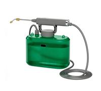 Nucelit Distributore d'acqua con batteria da 2200 mAh e ugello variabile, perfetto per la manutenzione di erba e piante, spruzzatore a batteria