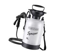 Nucelit Doccia portatile facile da trasportare con tracolla e tubo lungo per irrigazione campeggio lavaggio veicoli all'aperto pulito e uso animale domestico soffione doccia portatile