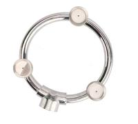 Nucelit Efficiente testa nebulizzata circolare in acciaio inox per irrigazione uniforme del giardino con ugelli resistenti al risparmio idrico