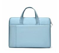 Nucelit Elegante borsa per computer portatile per professionisti e studenti bagaglio a mano borsa per notebook borsa per laptop, Azzurro, Small