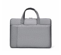 Nucelit Elegante borsa per computer portatile per professionisti e studenti bagaglio a mano borsa per notebook borsa per laptop, grigio, Small