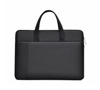 Nucelit Elegante borsa per computer portatile per professionisti e studenti bagaglio a mano borsa per notebook borsa per laptop, Nero , Small