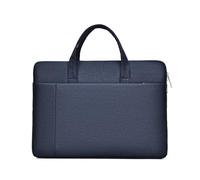 Nucelit Elegante borsa per computer portatile per professionisti e studenti bagaglio a mano borsa per notebook borsa per laptop, blu navy, Small
