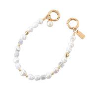 Nucelit Elegante cinturino da polso per telefono con perline perline alla moda cordino borsa fascino catena decorazione per donna elegante borsa moda cordino da polso cinturino da polso, K3262, One