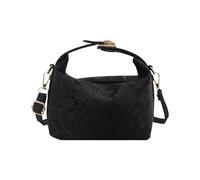 Nucelit Estetica Borsa A Tracolla Per Le Donne Pendolarismo Cuoio DELL'UNITÀ di elaborazione Crossbody Borsa Semplice Colore Solido Messaggero Della Spalla Delle Donne di Colore Solido Cross, Nero