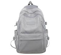 Nucelit Estetico Adolescente Scuola Zaino Stampa Orso Grande Capacità Daypack Tasca Multipla Scuola Libro Borsa per Adolescenti Adulto Grande Capacità Zaino, grigio