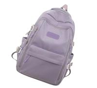 Nucelit Estetico Adolescente Scuola Zaino Stampa Orso Grande Capacità Daypack Tasca Multipla Scuola Libro Borsa per Adolescenti Adulto Grande Capacità Zaino, Viola