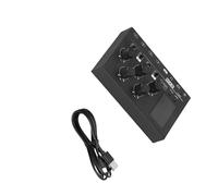 Nucelit Mixer compatto MX5 con ingressi stereo da 6,35 mm/3,5 mm, 4 canali per uso domestico/studio/club