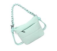 Nucelit Moderna borsa messaggeri in nylon resistente all'usura design borsa a tracolla borsa a tracolla per il trasporto essenziale tracolla regolabile, Blu, Medium