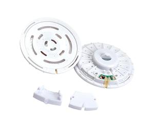 Nucelit On-Ear - Coppia di ricambio per cuffie in polipropilene, 44 mm, 72 Ohm, coppia rotonda con clip di montaggio e alloggiamento in ABS per riparazione cuffie, coppia di driver di ricambio sulle