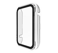 Nucelit Pellicola in vetro temperato+custodia protettiva per schermo a copertura completa cornice per guscio per Smart Watch Housing per 7 P Watch Bumper Shell Protector Protect Smartwatch Clear Cover