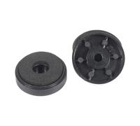 Nucelit Piedini isolanti per amplificatori per apparecchiature desktop, riduzione della base in schiuma con foro centrale per un facile montaggio Piedi amplificatori Piedi Hifi Isolamento Pad