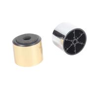 Nucelit Piedini isolanti per amplificatori per apparecchiature desktop, riduzione della base in schiuma con foro centrale per un facile montaggio Piedi amplificatori Piedi Hifi Isolamento Pad