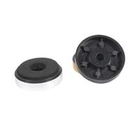 Nucelit Piedini isolanti per amplificatori per apparecchiature desktop, riduzione della base in schiuma con foro centrale per un facile montaggio Piedi amplificatori Piedi Hifi Isolamento Pad